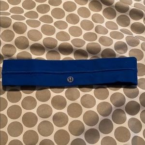 Blue lululemon headband
